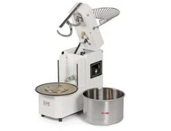 Teigknetmaschine - 42 Liter / 38 Kg - 1 Geschwindigkeit - Kessel Abnehmbar Und Rührwerk Aufklappbar -Küchenbedarf Discounter 636846174952393157 aadb 2