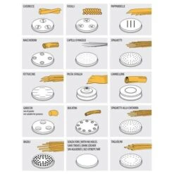 Elektrische Nudelmaschine - 8 Kg/h - 370 Watt 24 Elektrische Nudelmaschine - 8 Kg/h - 370 Watt -Küchenbedarf Discounter 636846178276550167 9339 2