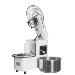 Teigknetmaschine - 33 Liter / 25 Kg - 2 Geschwindigkeiten - Kessel Abnehmbar Und Rührwerk Aufklappbar -Küchenbedarf Discounter 636846180952471492 52bb 3