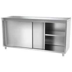 Edelstahl Arbeitsschrank ECO - 1800x600mm - Mit Schiebetür 14 Edelstahl Arbeitsschrank ECO - 1800x600mm - Mit Schiebetür -Küchenbedarf Discounter 636846188294778534 6afb 1