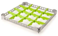 Aufsatzrand Für Gläserkorb - 500x500mm - 16 Fächern