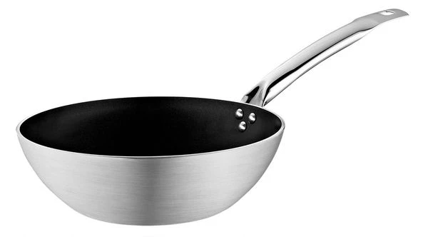 Wok Pfanne Aus Aluminium - Ø 30 Cm 2 Wok Pfanne Aus Aluminium - Ø 30 Cm – Bild 2