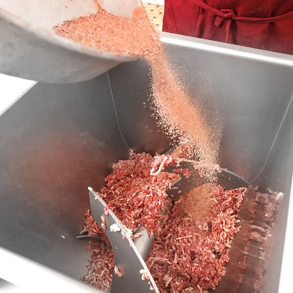 Elektrischer Fleischmischer - 185 Liter - 150 Kg - 1,5 KW - 2 Messer 5 Elektrischer Fleischmischer - 185 Liter - 150 Kg - 1,5 KW - 2 Messer – Bild 5