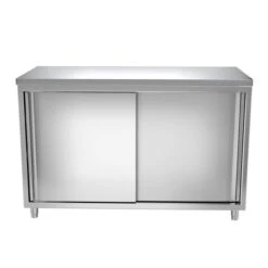 Edelstahl Arbeitsschrank PREMIUM Mit Durchreiche - 1,4 M 10 Edelstahl Arbeitsschrank PREMIUM Mit Durchreiche - 1,4 M -Küchenbedarf Discounter 636846201436991683 991f