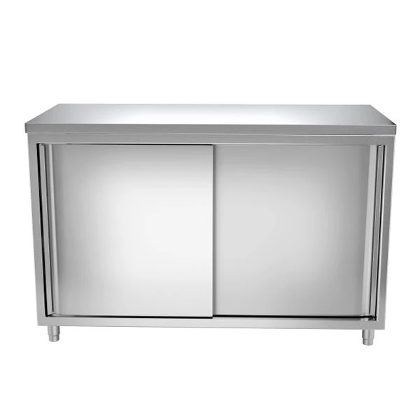 Edelstahl Arbeitsschrank PREMIUM Mit Durchreiche - 1,4 M 3 Edelstahl Arbeitsschrank PREMIUM Mit Durchreiche - 1,4 M – Bild 3