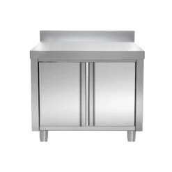 Edelstahl Arbeitsschrank PREMIUM - 800x600mm - Mit Flügeltür & Aufkantung 11 Edelstahl Arbeitsschrank PREMIUM - 800x600mm - Mit Flügeltür & Aufkantung -Küchenbedarf Discounter ASK86A 001 3f4a