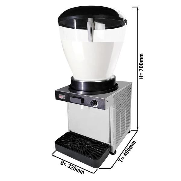 Ayran-/ Saftspender - 19 Liter - Schwarz 1 Ayran-/ Saftspender - 19 Liter - Schwarz