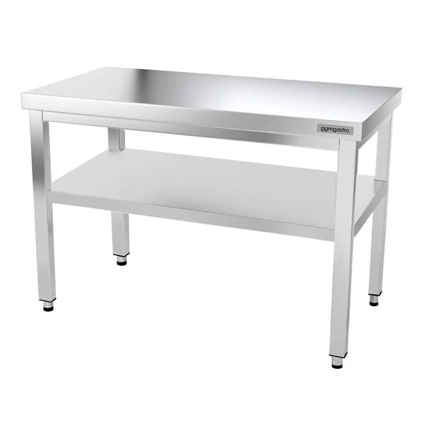 Edelstahl Arbeitstisch PREMIUM - 1200x700mm - Mit Grundboden Ohne Aufkantung 4 Edelstahl Arbeitstisch PREMIUM - 1200x700mm - Mit Grundboden Ohne Aufkantung – Bild 4