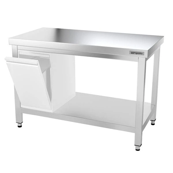 Edelstahl Arbeitstisch PREMIUM - 1200x700mm - Mit Grundboden Ohne Aufkantung 6 Edelstahl Arbeitstisch PREMIUM - 1200x700mm - Mit Grundboden Ohne Aufkantung – Bild 6