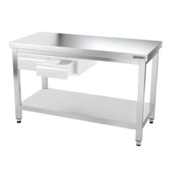 Edelstahl Arbeitstisch PREMIUM - 1400x800mm - Mit Grundboden Ohne Aufkantung 16 Edelstahl Arbeitstisch PREMIUM - 1400x800mm - Mit Grundboden Ohne Aufkantung -Küchenbedarf Discounter ATK148 006 8afc