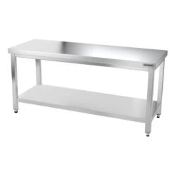 Edelstahl Arbeitstisch PREMIUM - 1600x800mm - Mit Grundboden Ohne Aufkantung 13 Edelstahl Arbeitstisch PREMIUM - 1600x800mm - Mit Grundboden Ohne Aufkantung -Küchenbedarf Discounter ATK168 002 0351