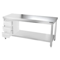 Edelstahl Arbeitstisch PREMIUM - 1600x800mm - Mit Grundboden Ohne Aufkantung 19 Edelstahl Arbeitstisch PREMIUM - 1600x800mm - Mit Grundboden Ohne Aufkantung -Küchenbedarf Discounter ATK168 007 2664