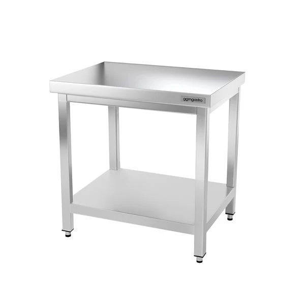 Edelstahl Arbeitstisch PREMIUM - 800x600mm - Mit Grundboden Ohne Aufkantung 2 Edelstahl Arbeitstisch PREMIUM - 800x600mm - Mit Grundboden Ohne Aufkantung – Bild 2