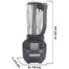 HAMILTON BEACH | Barmixer RIO - 0,95 Liter - 625 Watt - Edelstahlbehälter