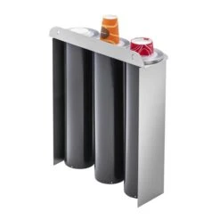 Set Dreifach Becherspender - Kunststoff - Anbauversion -Küchenbedarf Discounter BSKSDL468 2 673f