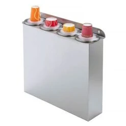 Set Vierfach Becherspender - Kunststoff - Anbauversion -Küchenbedarf Discounter BSKSVVL624 2 74ab