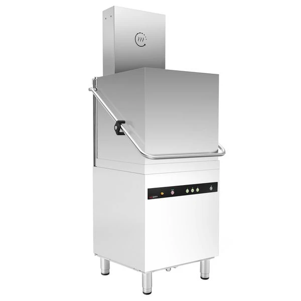 Doppelwandige Durchschubspülmaschine - 8,7 KW - Mit Wärmerückgewinnung - Mit Reiniger-, Klarspüler- & Laugenpumpe 2 Doppelwandige Durchschubspülmaschine - 8,7 KW - Mit Wärmerückgewinnung - Mit Reiniger-, Klarspüler- & Laugenpumpe – Bild 2