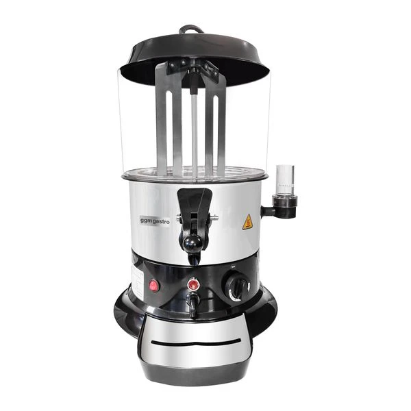 Schokoladenspender / Salep - 9 Liter - Schwarz Silber 3 Schokoladenspender / Salep - 9 Liter - Schwarz Silber – Bild 3