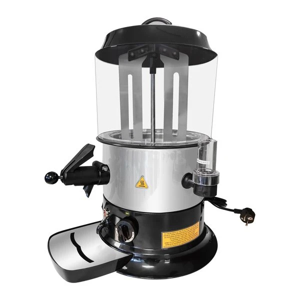 Schokoladenspender / Salep - 9 Liter - Schwarz Silber 4 Schokoladenspender / Salep - 9 Liter - Schwarz Silber – Bild 4