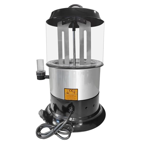 Schokoladenspender / Salep - 9 Liter - Schwarz Silber 5 Schokoladenspender / Salep - 9 Liter - Schwarz Silber – Bild 5