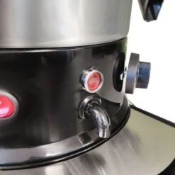 Schokoladenspender / Salep - 9 Liter - Schwarz Silber 17 Schokoladenspender / Salep - 9 Liter - Schwarz Silber -Küchenbedarf Discounter CS 1 7 e727