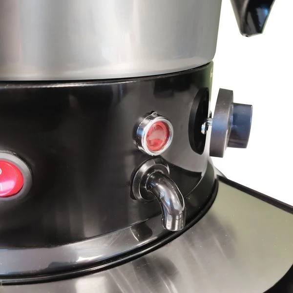 Schokoladenspender / Salep - 9 Liter - Schwarz Silber 8 Schokoladenspender / Salep - 9 Liter - Schwarz Silber – Bild 8