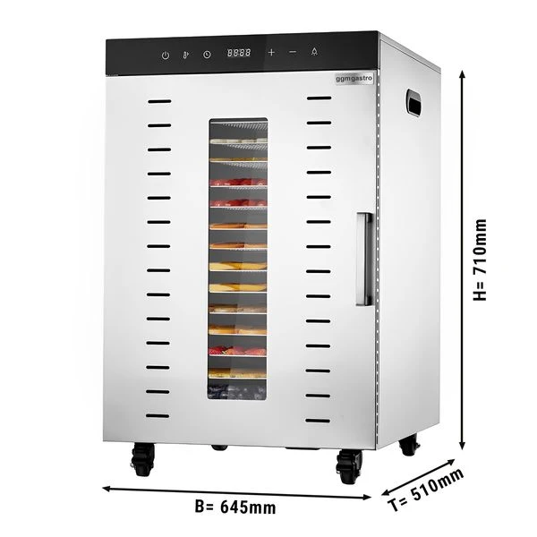 Dörrgerät/ Dörrautomat - Mit 16 Ablagen 1 Dörrgerät/ Dörrautomat - Mit 16 Ablagen