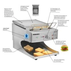 ROBAND | Profi Durchlauftoaster -Küchenbedarf Discounter DLTPL500 08 1ff3