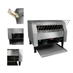 Durchlauftoaster 2,3 KW | Kettentoaster | Toaster | Conveyor 12 Durchlauftoaster 2,3 KW | Kettentoaster | Toaster | Conveyor -Küchenbedarf Discounter DTKB200 Detail bc7a