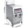 Elektro Fritteuse - 25 Liter - 14,2 KW - Mit Filtersystem