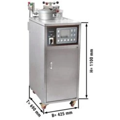 Elektrische Hochdruckfritteuse - 33 Liter - 4 KW
