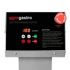 Elektrischer Wurstfüller - 10 Liter - 180 Watt - Edelstahl -Küchenbedarf Discounter EWFMH12 detail display a3fa