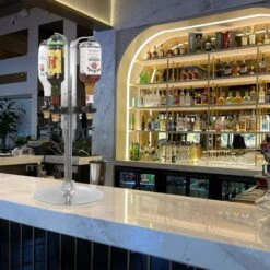 Flaschenhalter - 445x330x95mm - Aluminium -Küchenbedarf Discounter FHBP44WA 2 6590