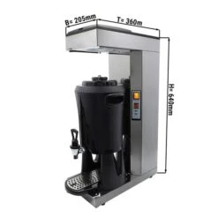 Filterkaffeemaschine - 2,5 Liter - 2,2kW - Mit Thermokinetik & Automatischer Wasserbefüllung
