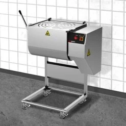 Elektrischer Fleischmischer - 85 Liter - 50 Kg - 1,1 KW - 2 Messer -Küchenbedarf Discounter FMESP85 004 992f