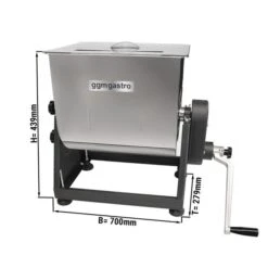 Fleischmischer - 28 Liter - 25 Kg - Manuell