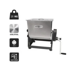 Fleischmischer - 28 Liter - 25 Kg - Manuell -Küchenbedarf Discounter FMFC25 icons 21c2