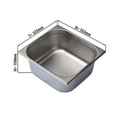 GN Behälter 2/3 - Tiefe 150 Mm