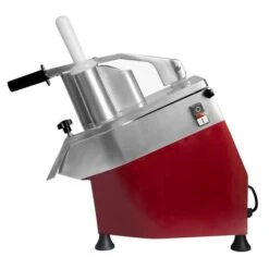 Elektrischer Gemüseschneider- 550 Watt - Rot - Inkl. 5 Schneidescheiben -Küchenbedarf Discounter GEH5R 3 e7c8