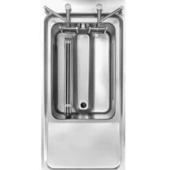 Gas Fritteuse - 20 Liter - 17,5 KW - Mit Automatischer Korbanhebung & Ölfiltersystem -Küchenbedarf Discounter GFEKALB20 detail 1 da28