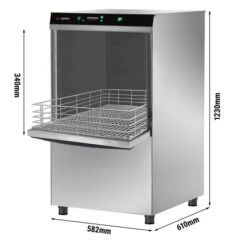 Doppelwandige Geschirrspülmaschine - 3,9 KW - Mit Reinigerpumpe