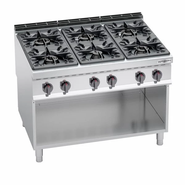 Gasherd - 53,5 KW - 6 Brenner 3 Gasherd - 53,5 KW - 6 Brenner – Bild 3