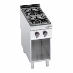 Gasherd - 19 KW - 2 Brenner 9 Gasherd - 19 KW - 2 Brenner -Küchenbedarf Discounter GHB499H finish 3543