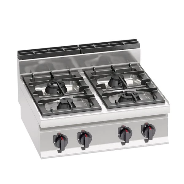 Gasherd - 28 KW - 4 Brenner 7 Gasherd - 28 KW - 4 Brenner – Bild 7