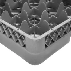 (6 Stück) Gläserkorb - 500x500mm - Mit 16 Fächern - Grau -Küchenbedarf Discounter GKU16 4 cb92