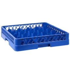 (6 Stück) Gläserkorb - 500x500mm - 25 Fächer - Blau 7 (6 Stück) Gläserkorb - 500x500mm - 25 Fächer - Blau -Küchenbedarf Discounter GKU25 2 6862