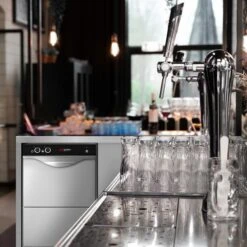 Gläserspülmaschine - 2,97 KW - Mit Reiniger-, Klarspüler- & Laugenpumpe -Küchenbedarf Discounter GLS210 room 1 2c31