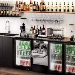 Doppelwandige Gläserspülmaschine - 3,4 KW - Mit Ablauf, Reiniger- & Klarspülerpumpe & Wi-Fi Option -Küchenbedarf Discounter GLS290D ROOM 366e