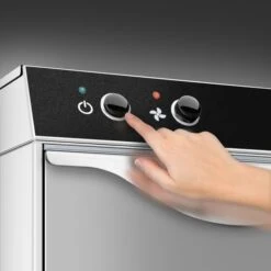 Gläserspülmaschine - 2,97 KW - Mit Reiniger- & Klarspülerpumpe -Küchenbedarf Discounter GLS detail display 1 d089 1