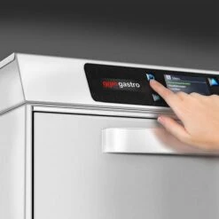 Doppelwandige Gläserspülmaschine - 3,4 KW - Mit Ablauf, Reiniger- & Klarspülerpumpe & Wi-Fi Option -Küchenbedarf Discounter GLS detail display a1c8